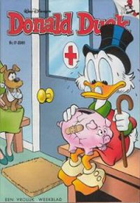 Front cover: Donald Duck - 2001 - Nr. 17