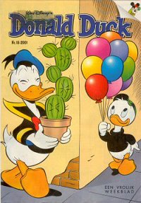 Front cover: Donald Duck - 2001 - Nr. 18