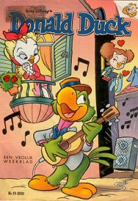 Front cover: Donald Duck - 2001 - Nr. 19