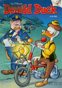 Front cover: Donald Duck - 2001 - Nr. 22