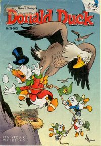 Front cover: Donald Duck - 2001 - Nr. 24