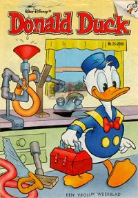 Front cover: Donald Duck - 2001 - Nr. 25