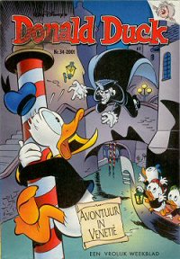 Front cover: Donald Duck - 2001 - Nr. 34