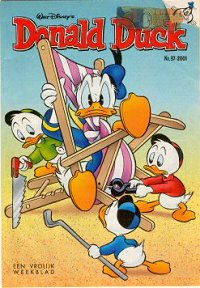 Front cover: Donald Duck - 2001 - Nr. 37