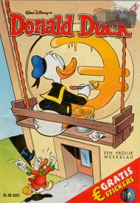 Front cover: Donald Duck - 2001 - Nr. 38