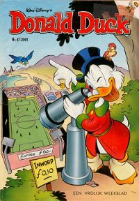 Front cover: Donald Duck - 2001 - Nr. 47