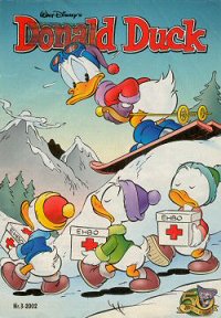 Front cover: Donald Duck - 2002 - Nr. 03