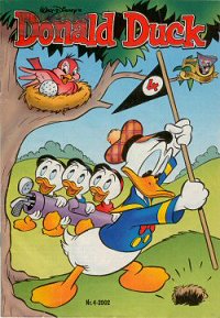 Front cover: Donald Duck - 2002 - Nr. 04