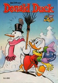 Front cover: Donald Duck - 2002 - Nr. 06