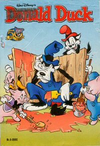 Front cover: Donald Duck - 2002 - Nr. 08