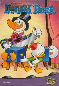 Front cover: Donald Duck - 2002 - Nr. 09