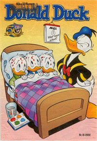 Front cover: Donald Duck - 2002 - Nr. 18