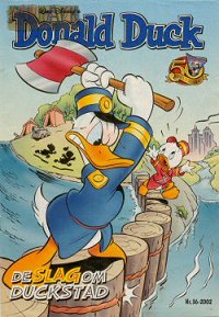 Front cover: Donald Duck - 2002 - Nr. 36