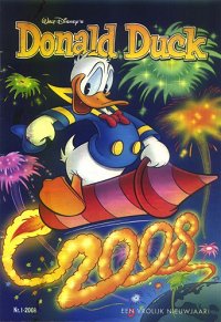 Front cover: Donald Duck - 2008 - Nr. 01