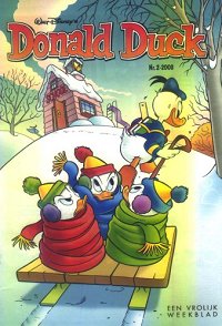 Front cover: Donald Duck - 2008 - Nr. 02