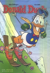 Front cover: Donald Duck - 2008 - Nr. 04