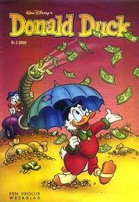 Front cover: Donald Duck - 2008 - Nr. 05