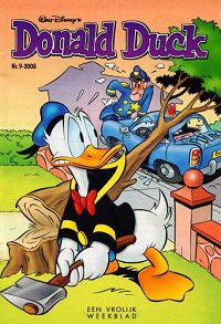 Front cover: Donald Duck - 2008 - Nr. 09