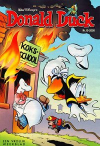 Front cover: Donald Duck - 2008 - Nr. 10