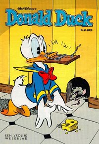 Front cover: Donald Duck - 2008 - Nr. 21