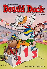 Front cover: Donald Duck - 2008 - Nr. 33