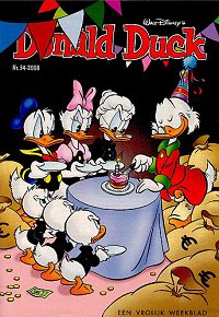 Front cover: Donald Duck - 2008 - Nr. 34