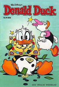 Front cover: Donald Duck - 2008 - Nr. 39