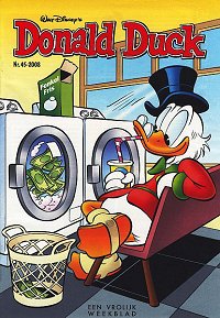 Front cover: Donald Duck - 2008 - Nr. 45