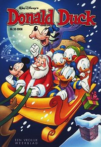 Front cover: Donald Duck - 2008 - Nr. 52