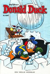 Front cover: Donald Duck - 2009 - Nr. 08