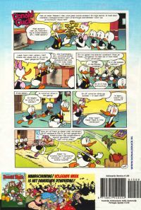 Back cover: Donald Duck - 2009 - Nr. 15