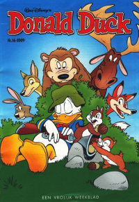 Front cover: Donald Duck - 2009 - Nr. 16