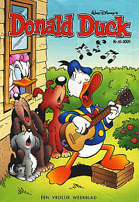 Front cover: Donald Duck - 2009 - Nr. 45