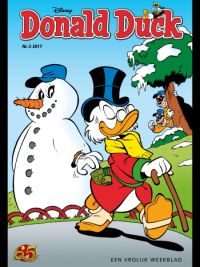 Front cover: Donald Duck - 2017 - Nr. 02