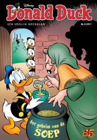 Front cover: Donald Duck - 2017 - Nr. 08