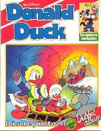 Front cover: Donald Duck - Dubbelalbum - 01 (Herdruk)