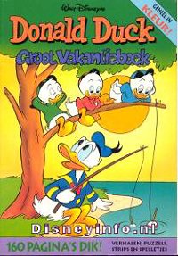 Front cover: Donald Duck - Groot Vakantieboek - 1994