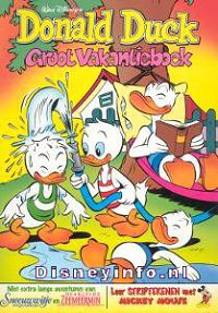 Front cover: Donald Duck - Groot Vakantieboek - 1996