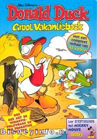 Front cover: Donald Duck - Groot Vakantieboek - 1997