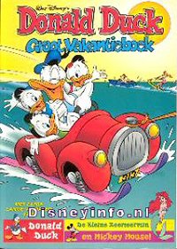 Front cover: Donald Duck - Groot Vakantieboek - 1998