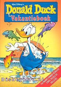 Front cover: Donald Duck - Groot Vakantieboek - 1999