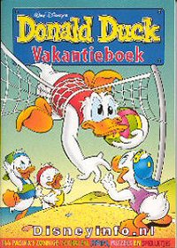 Front cover: Donald Duck - Groot Vakantieboek - 2000