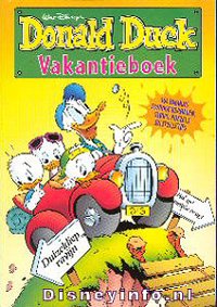 Front cover: Donald Duck - Groot Vakantieboek - 2001