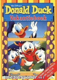 Front cover: Donald Duck - Groot Vakantieboek - 2002