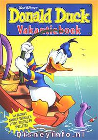 Front cover: Donald Duck - Groot Vakantieboek - 2003