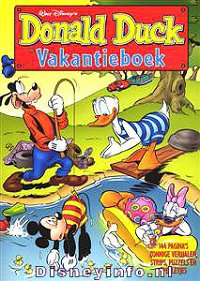 Front cover: Donald Duck - Groot Vakantieboek - 2004