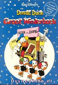 Front cover: Donald Duck - Groot Winterboek - 1980