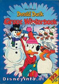 Front cover: Donald Duck - Groot Winterboek - 1983