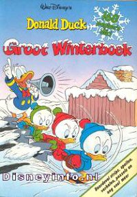 Front cover: Donald Duck - Groot Winterboek - 1986