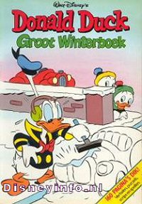 Front cover: Donald Duck - Groot Winterboek - 1988